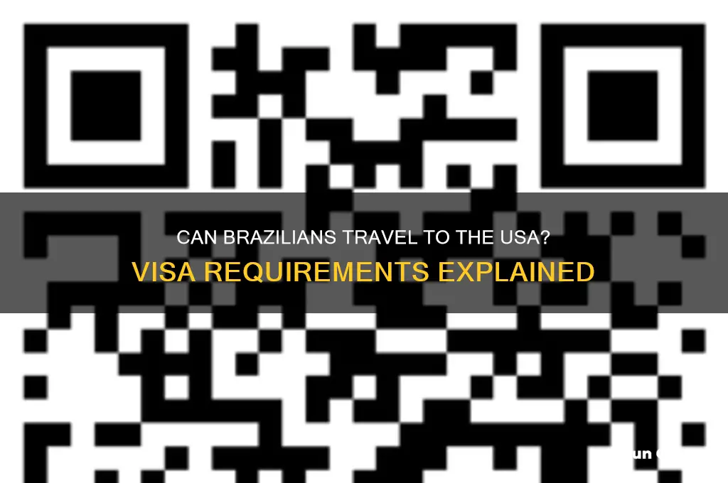 can brazil travel to usa