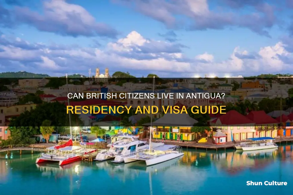 can british citizens live in antigua