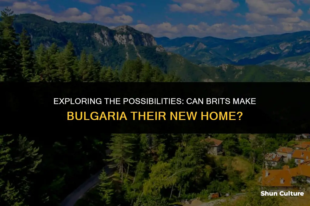 can brits live in bulgaria