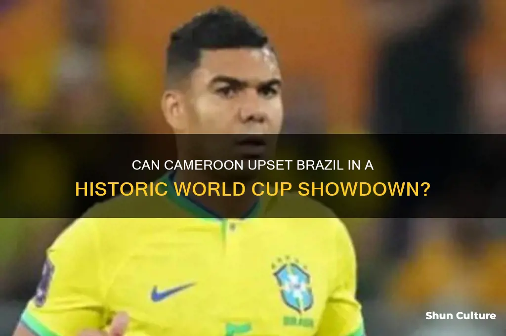 can cameroon beat brazil