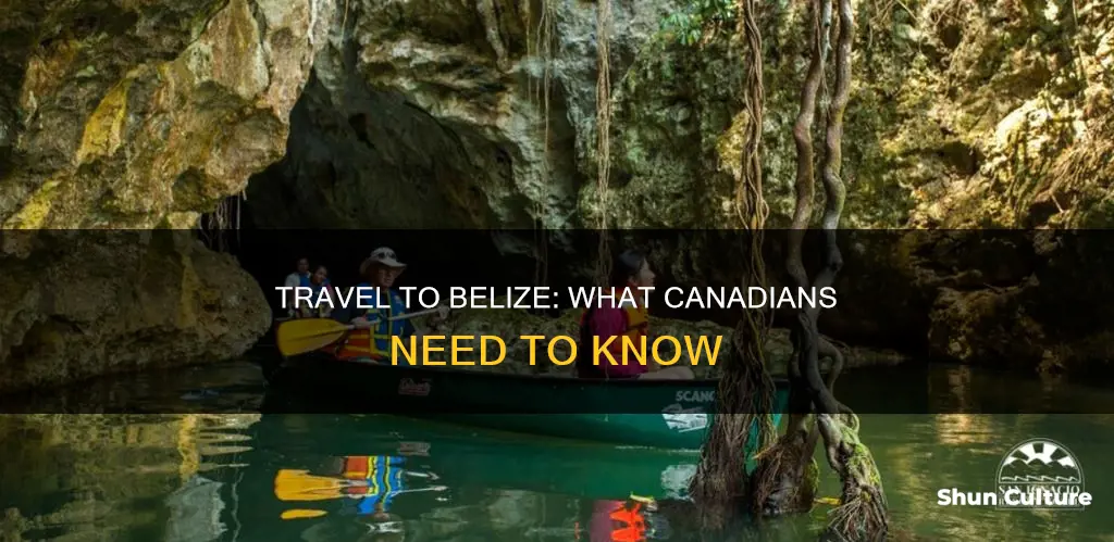 can canadians travel to belize