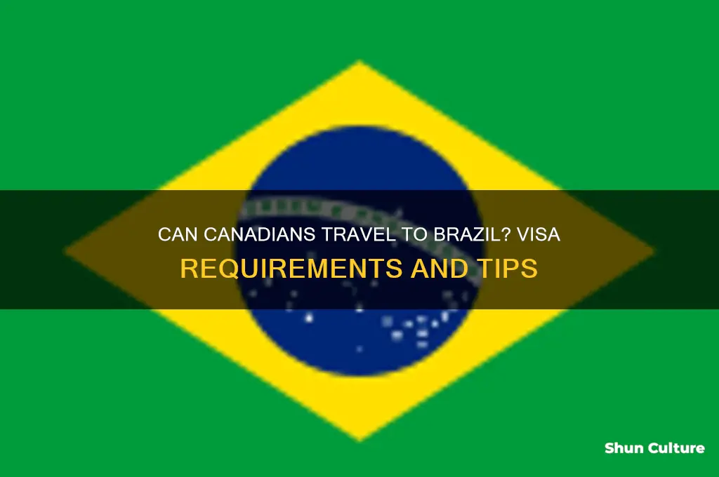 can canadians travel to brazil