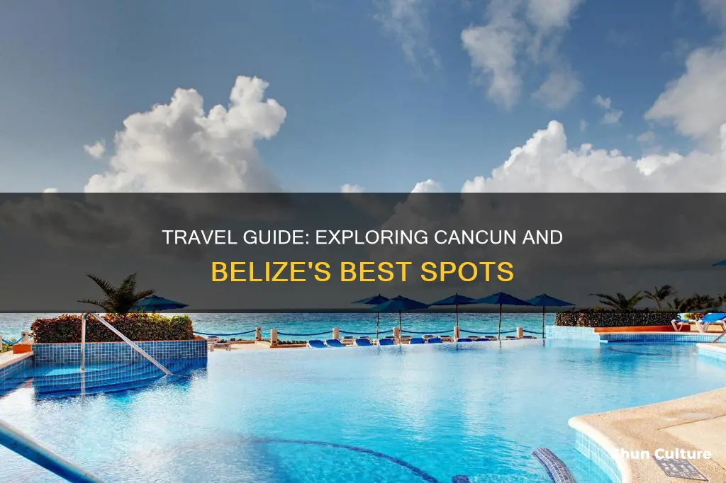 can cun to belize