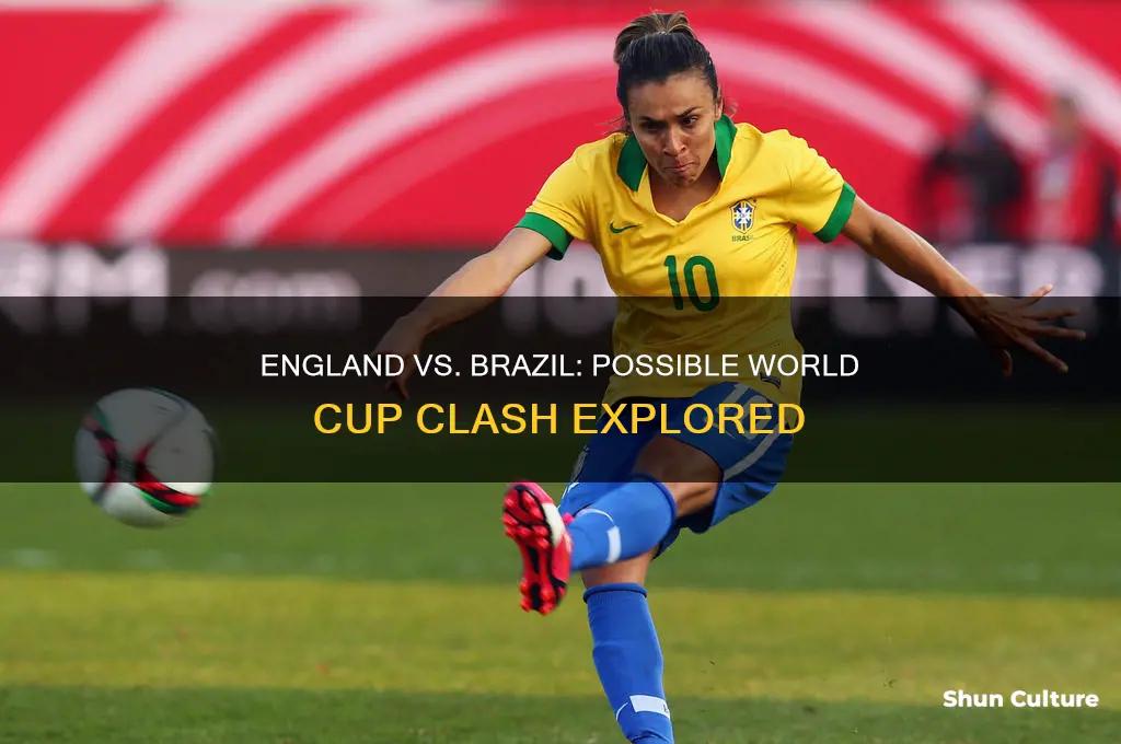 can england play brazil in the world cup