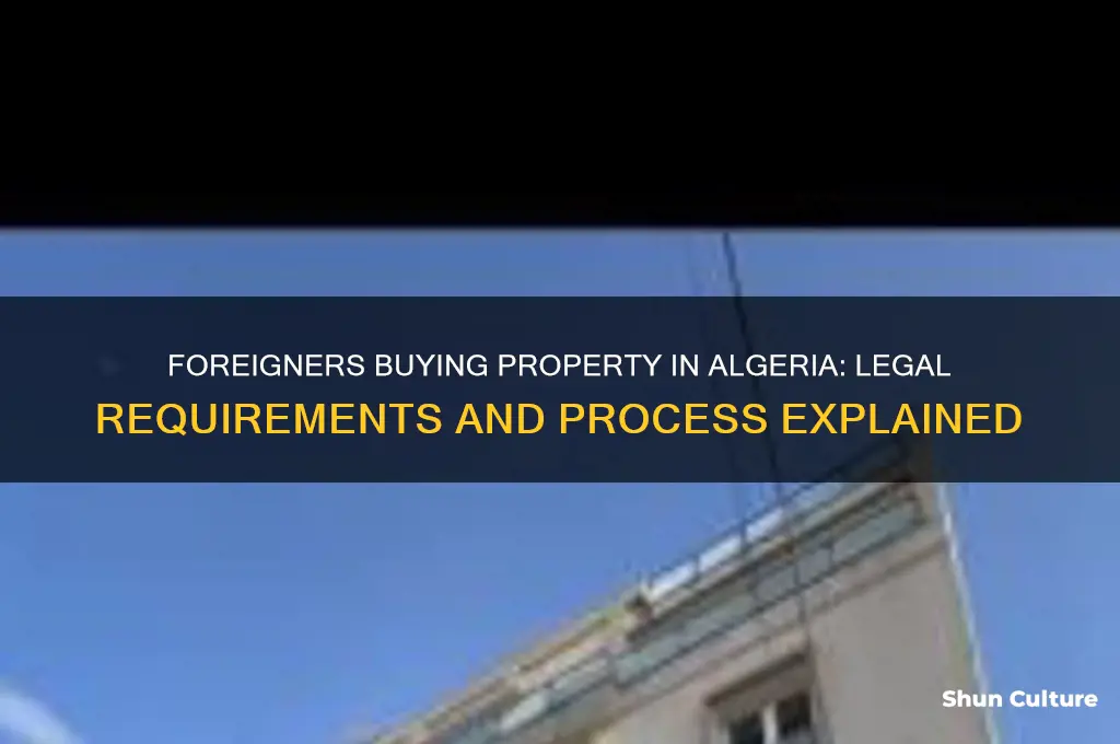 can foreigners buy property in algeria