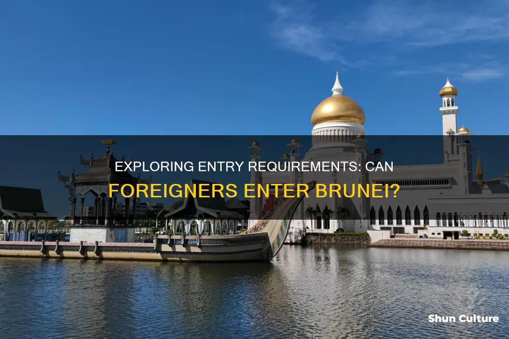 can foreigners enter brunei