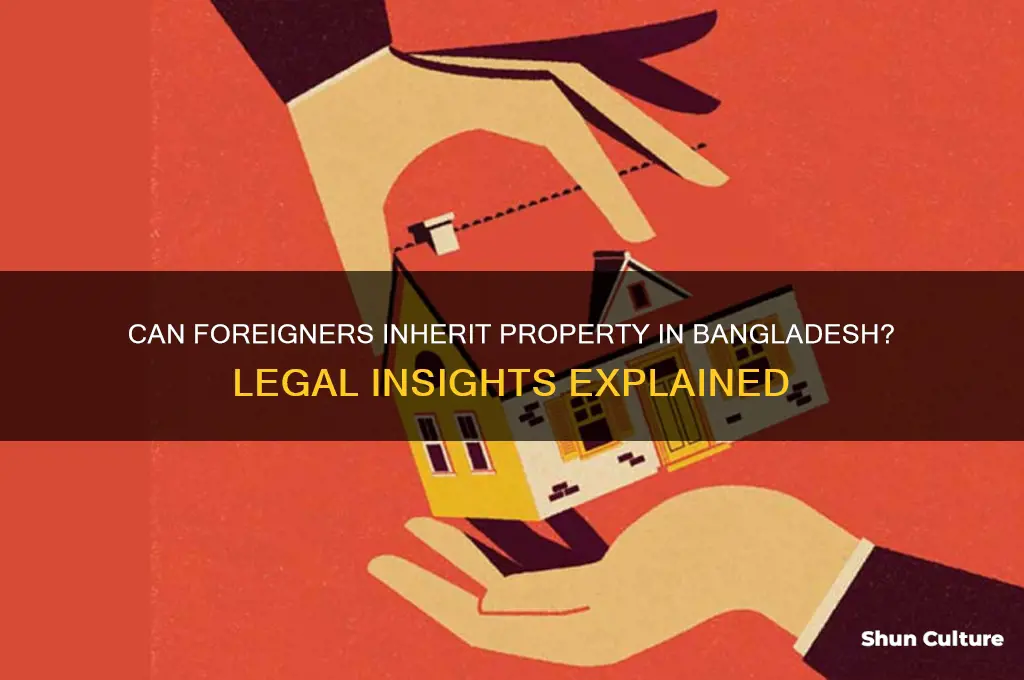 can foreigners inherit property in bangladesh