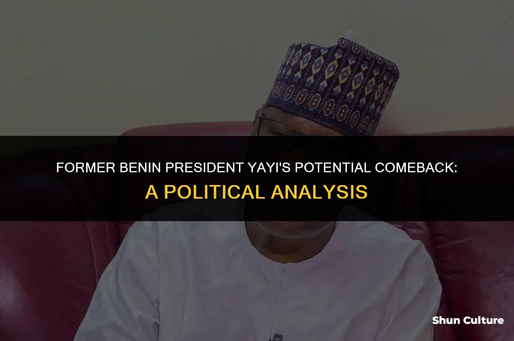 can former benin president yiya run again
