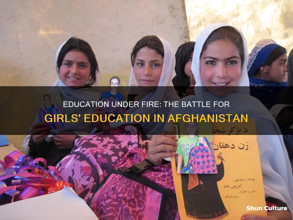 can girls go to school in afghanistan