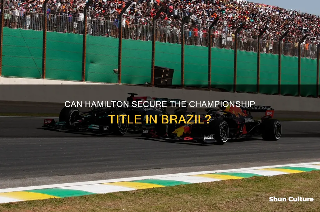 can hamilton win championship in brazil