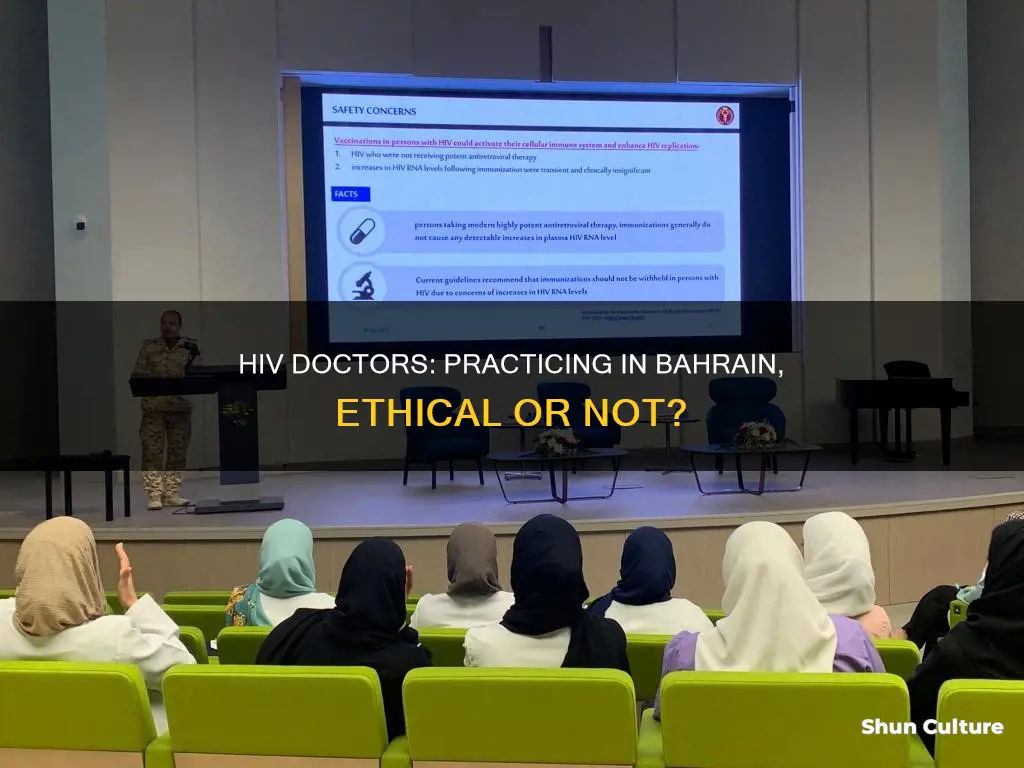 can hiv doctors practice bahrain