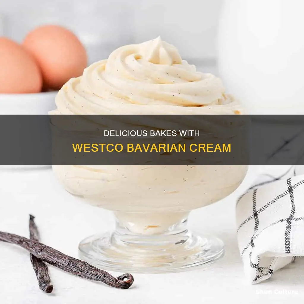 can I bake with westco bavarian cream