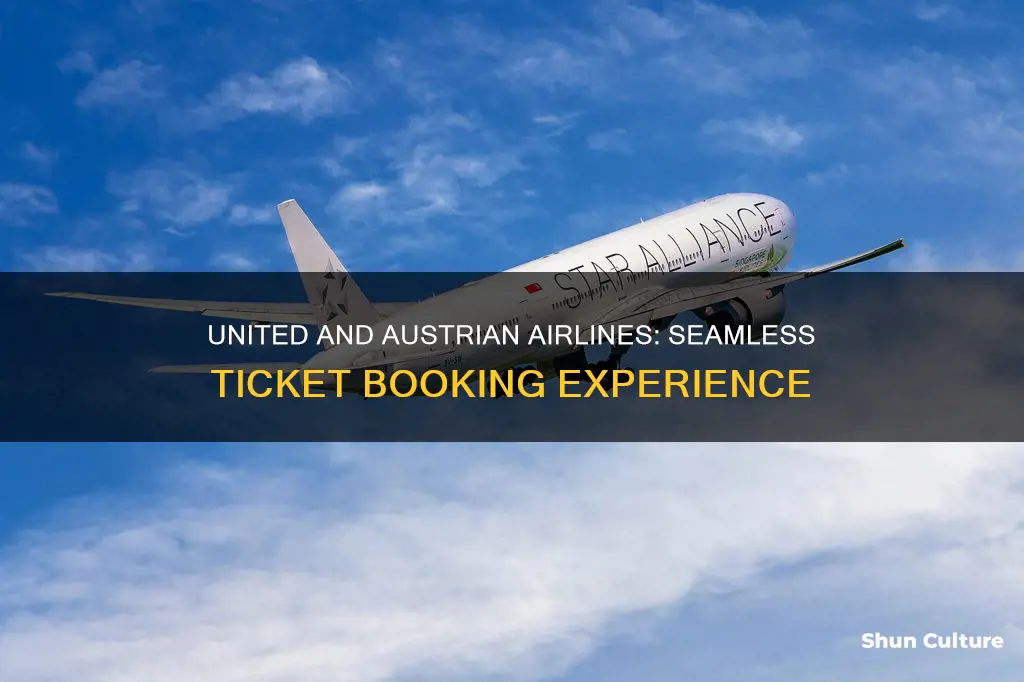 can I book austrian airlines ticket through united