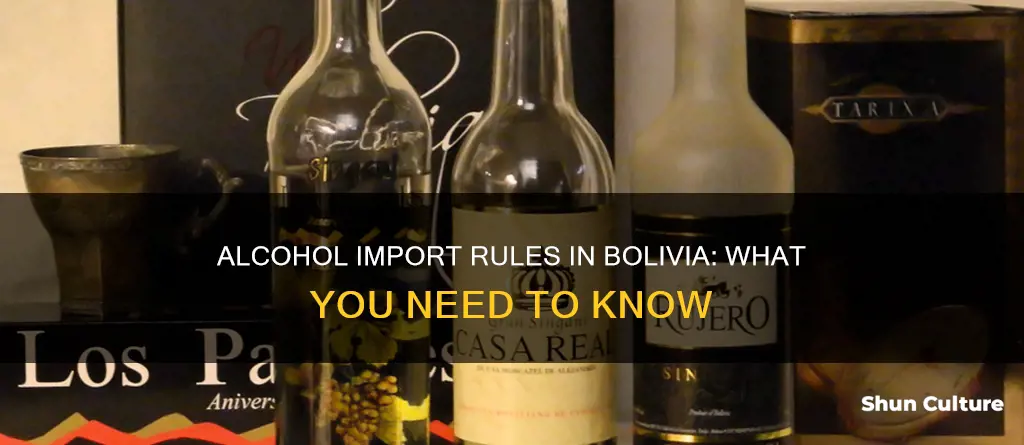 can I bring alcohol into bolivia