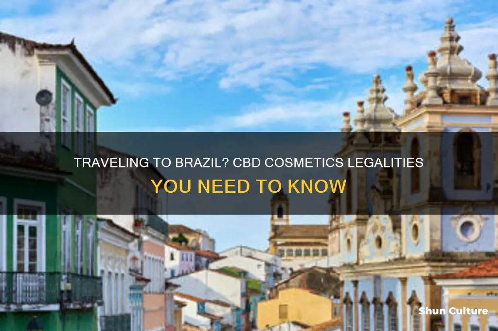 can I bring cbd cosmetics to brazil