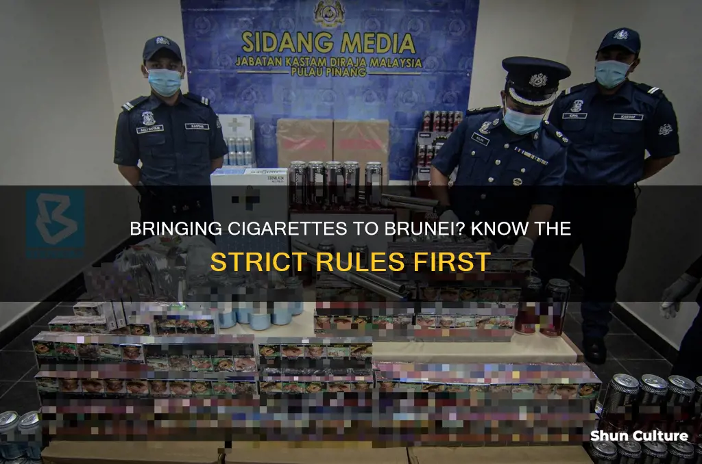 can I bring cigarettes to brunei