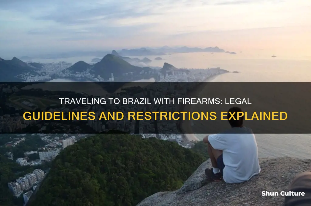 can I bring my gun to brazil