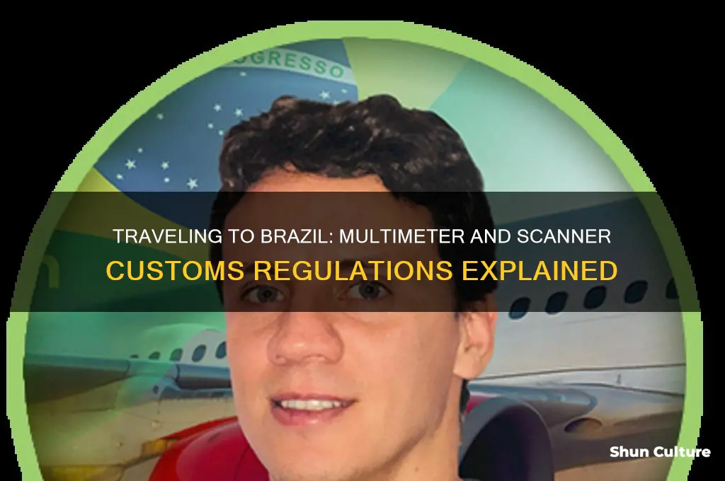 can I bring my multimeter and scanner to brazil