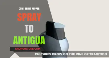 Traveling to Antigua: Pepper Spray Regulations and Safety Tips