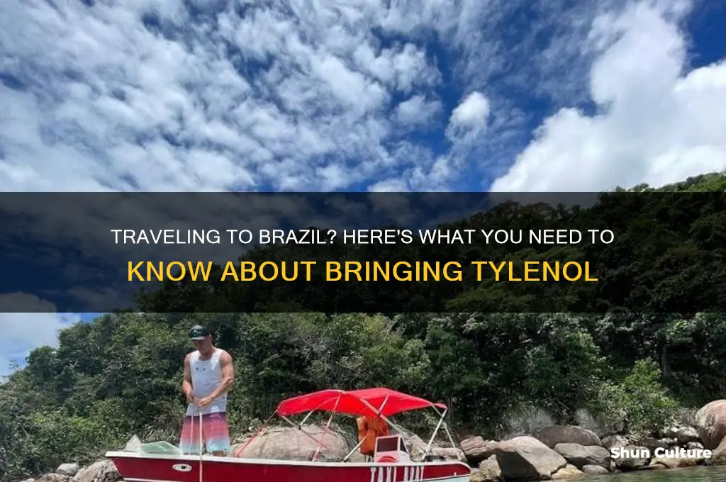can I bring tylenol into brazil