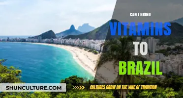 Traveling to Brazil? Here's What You Need to Know About Bringing Vitamins