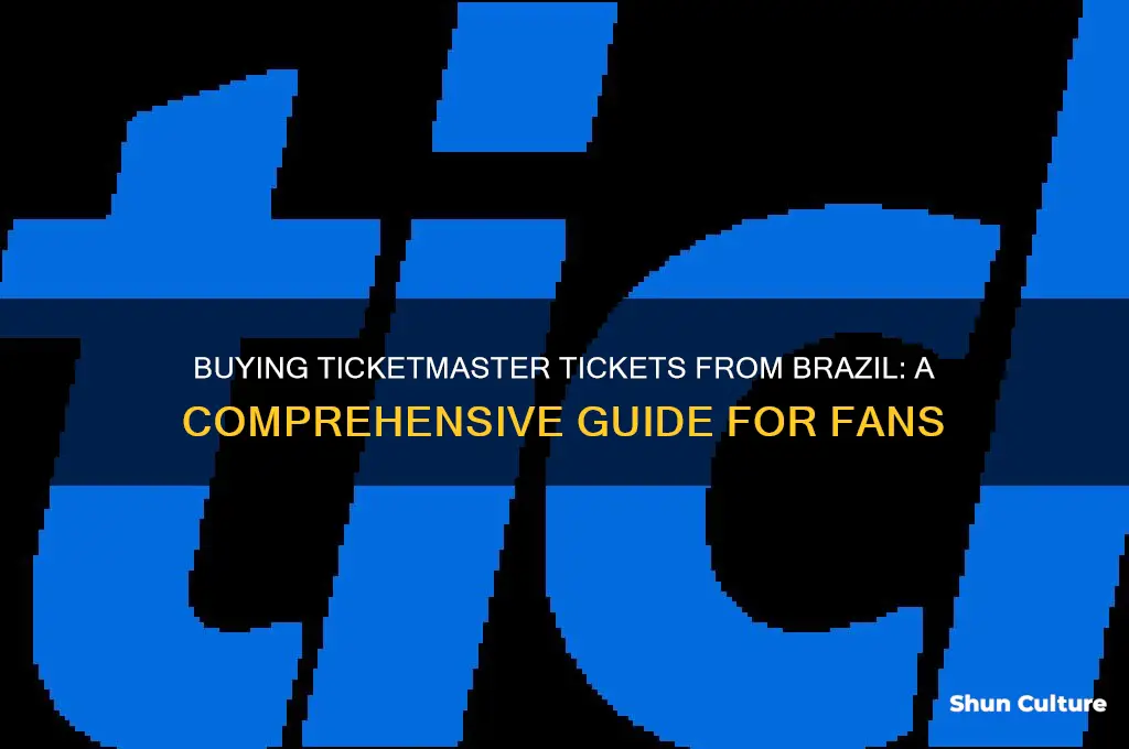 can I buy ticekts from ticketmaster from brazil