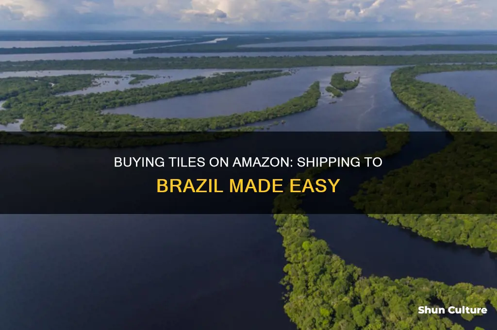 can I buy tiles in amazon and send to brazil