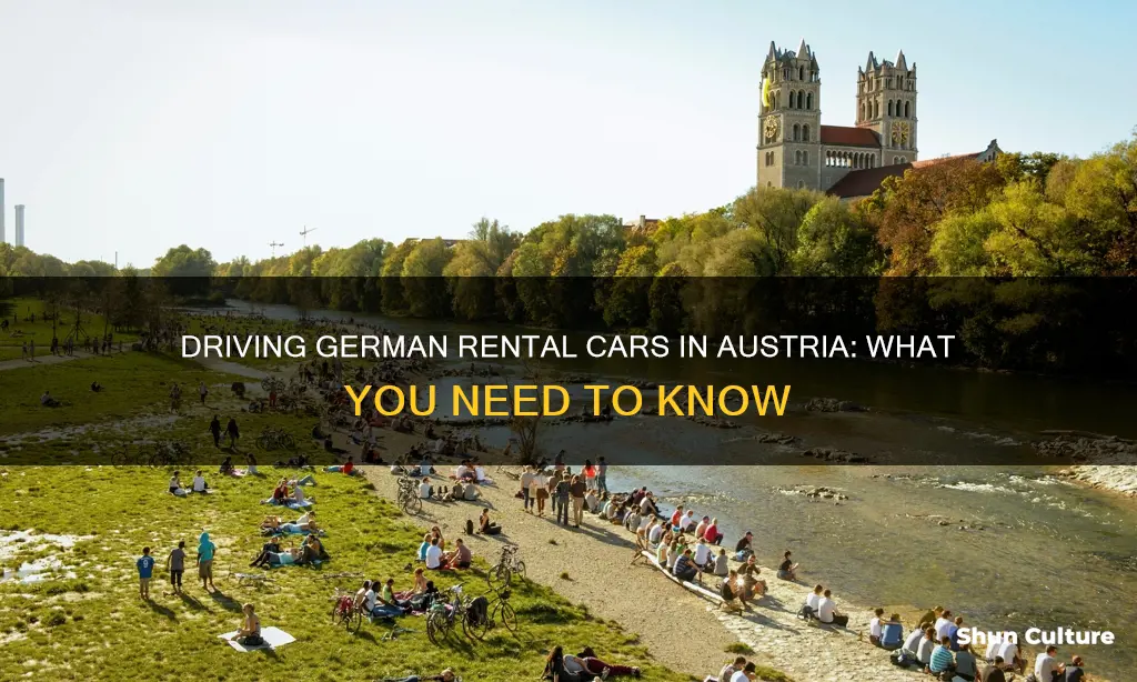 can I drive a german rental car in austria