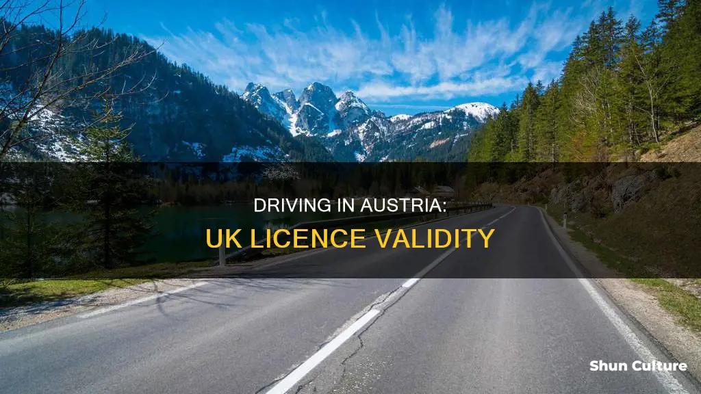 can I drive in austria with a uk licence