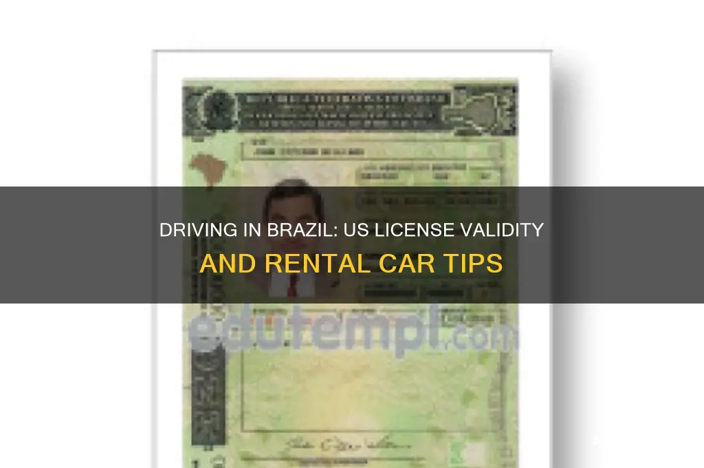 can I drive in brazil with a us driver