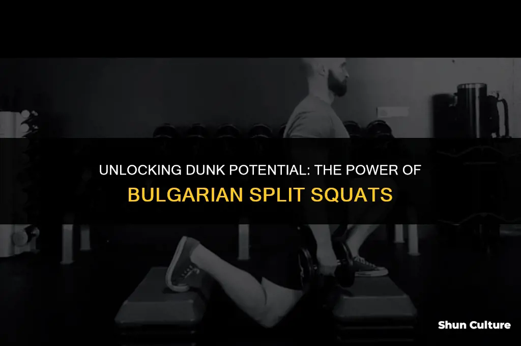 can I dunk with just bulgarian split squats
