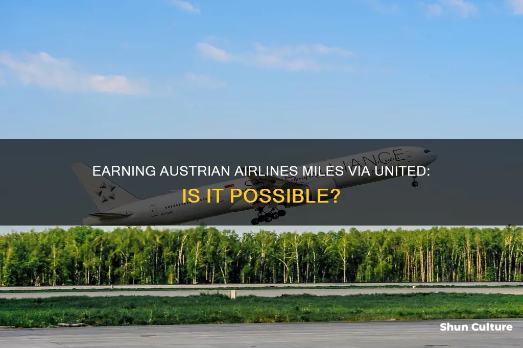 can I earn austrian airlines miles through united