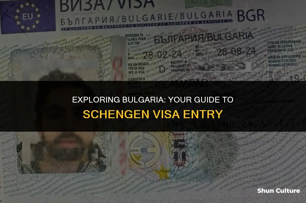 can I enter bulgaria with schengen visa