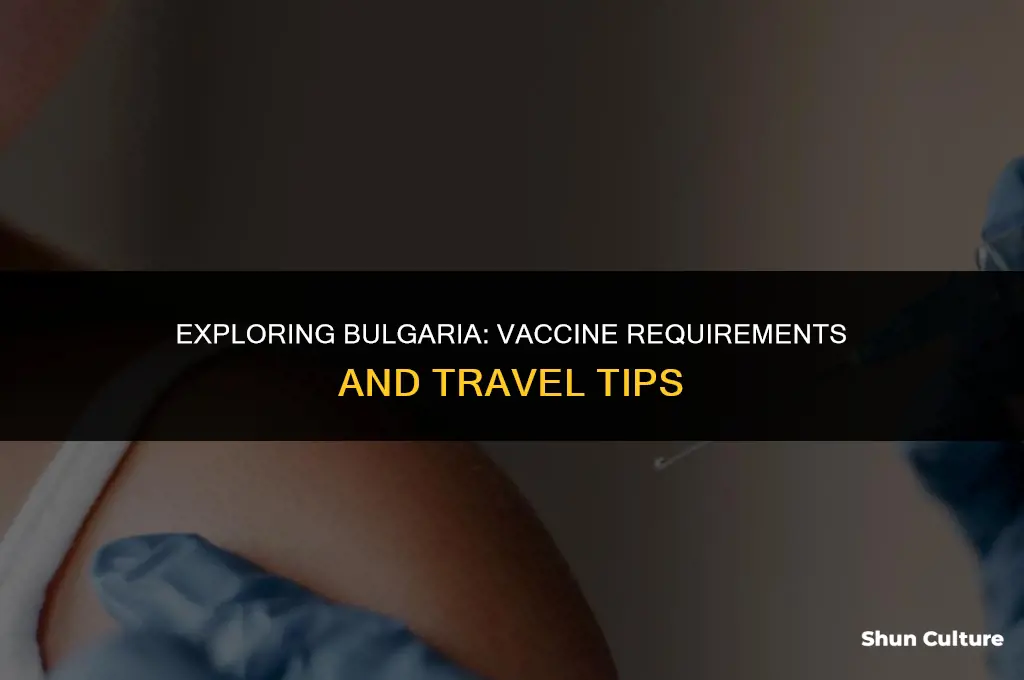 can I enter bulgaria without vaccine