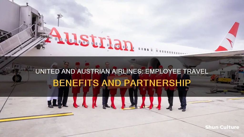 can I fly austrian airlines on my united employee