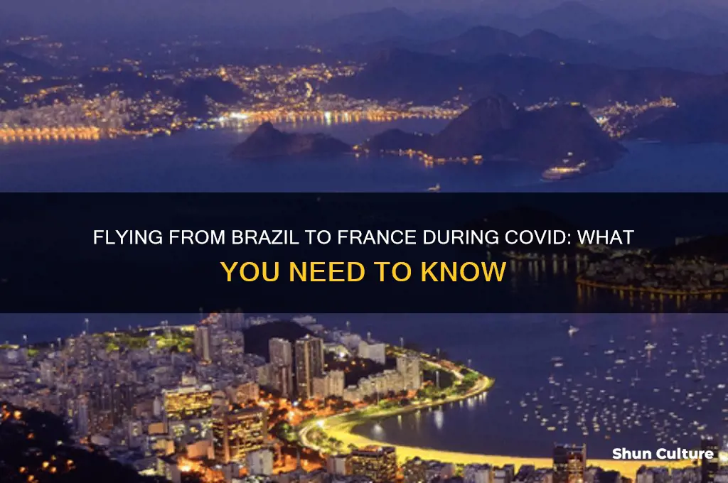 can I fly from brazil to france covid
