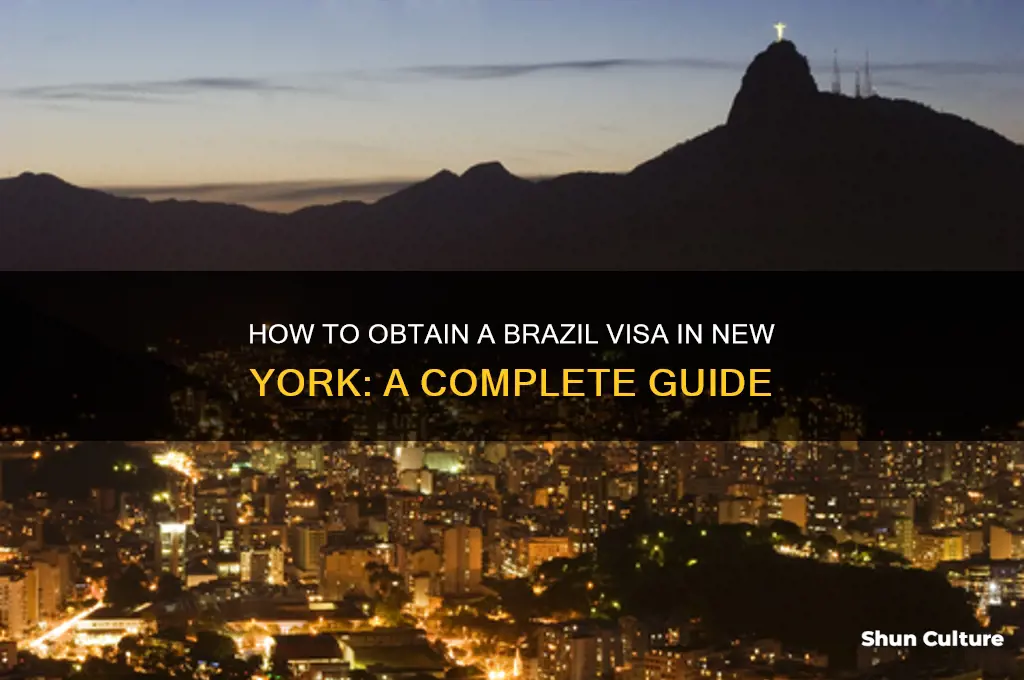 can I get a brazil visa in New York