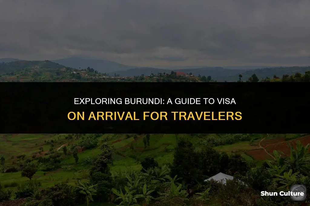can I get a visa on arrival in burundi