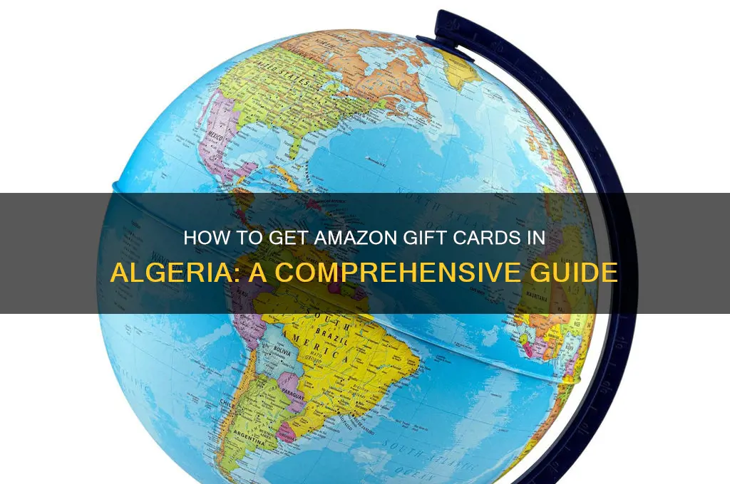 can I get amazon gift card in algeria