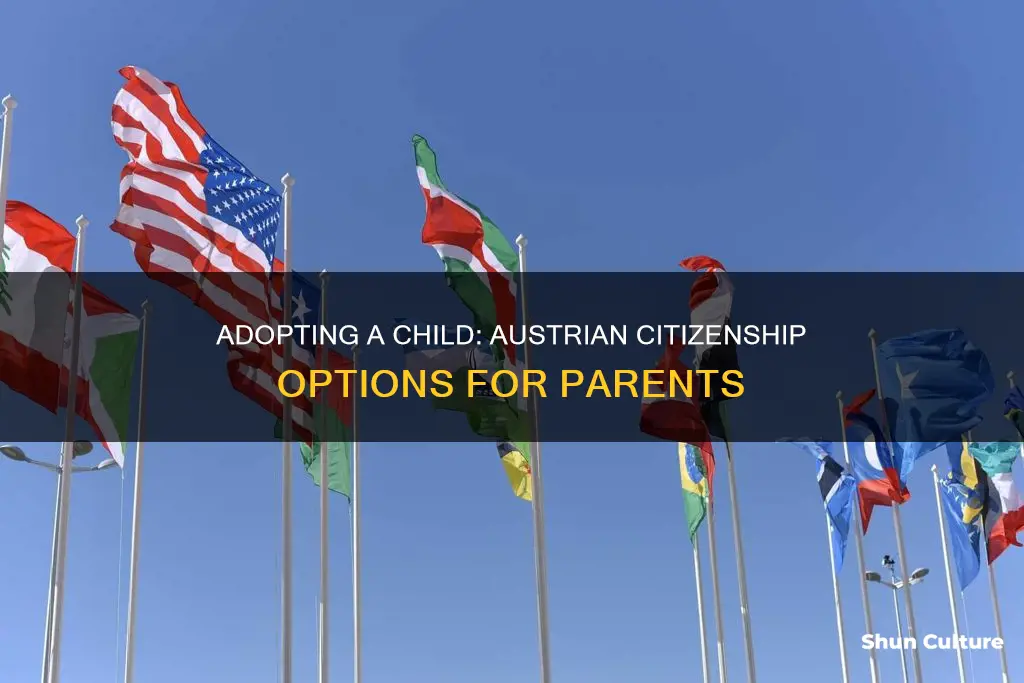 can I get austrian citizenship for my adopted child