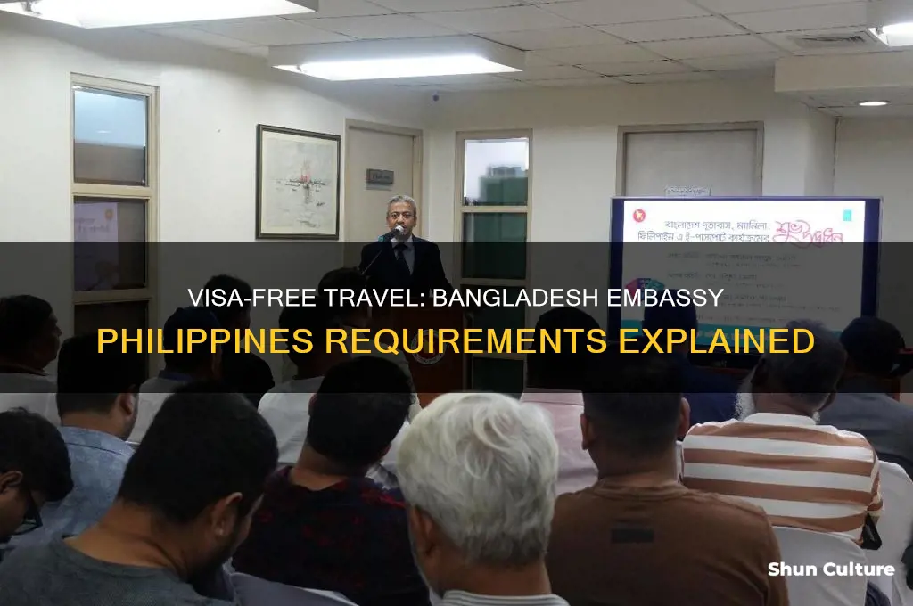 can I get no visa requirements from bangladesh embassy philippines