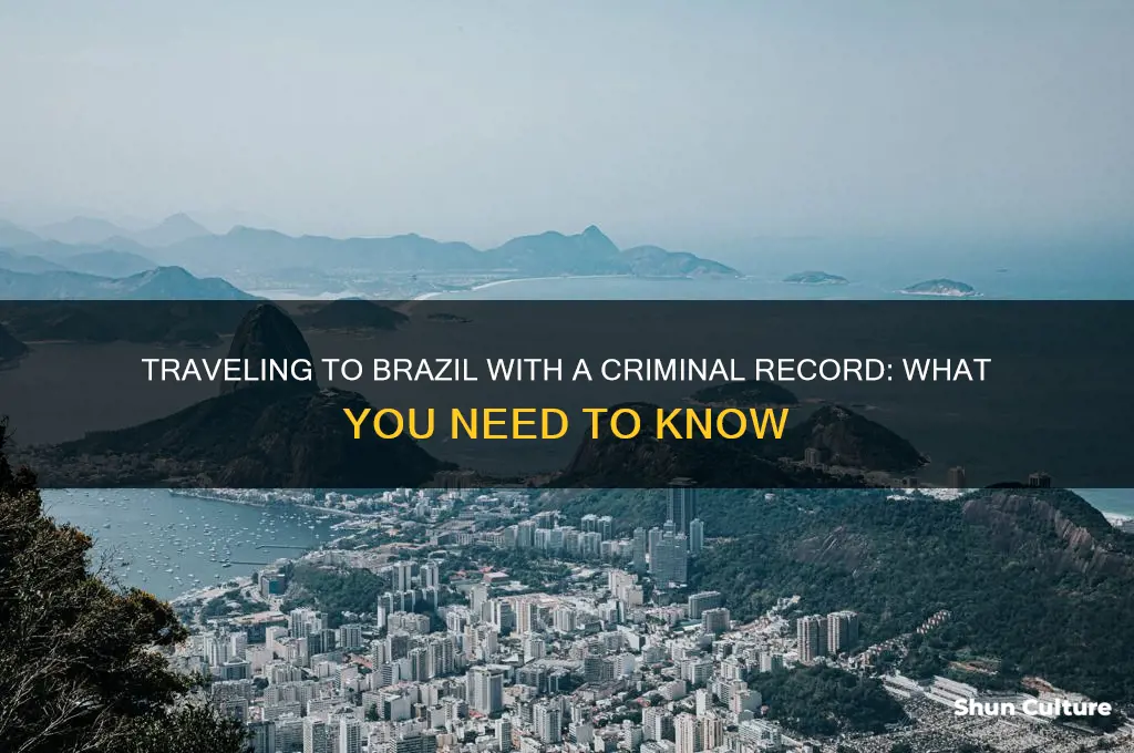 can I go to brazil with a criminal record