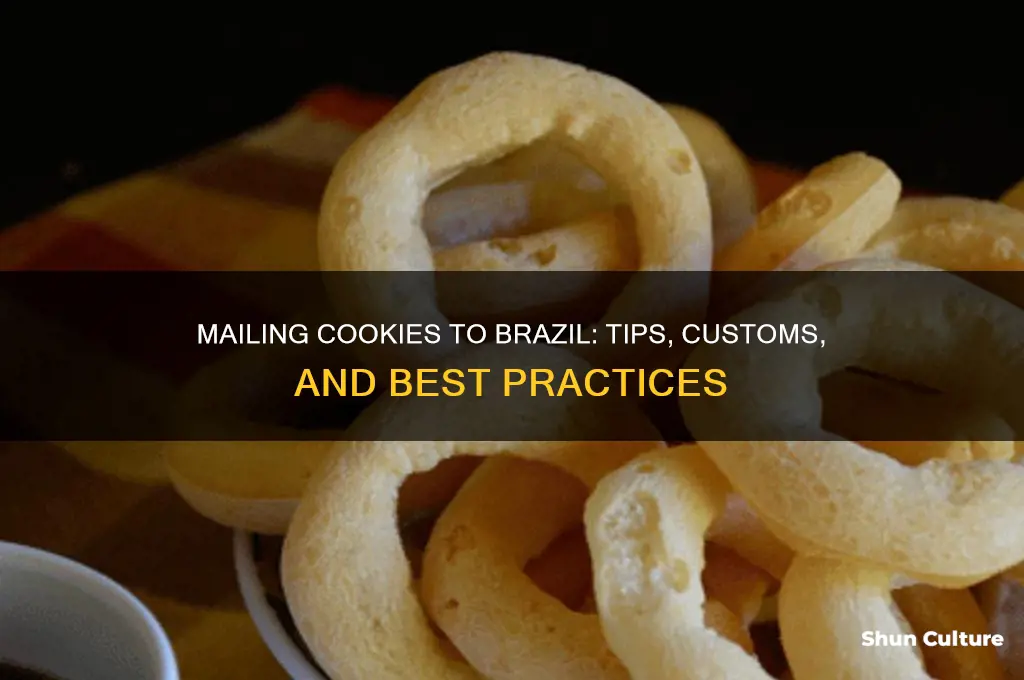 can I mail cookies to brazil