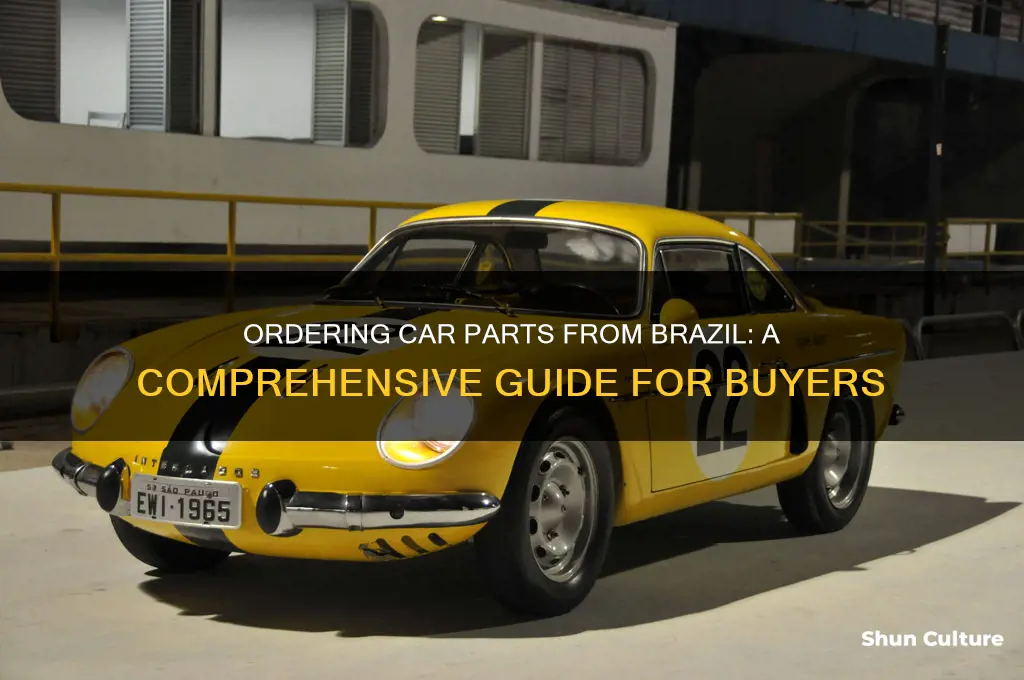 can I order car parts from brazil