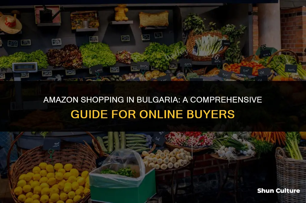 can I order from amazon in bulgaria