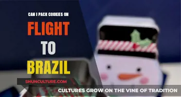Packing Cookies for Your Flight to Brazil: Tips and Guidelines