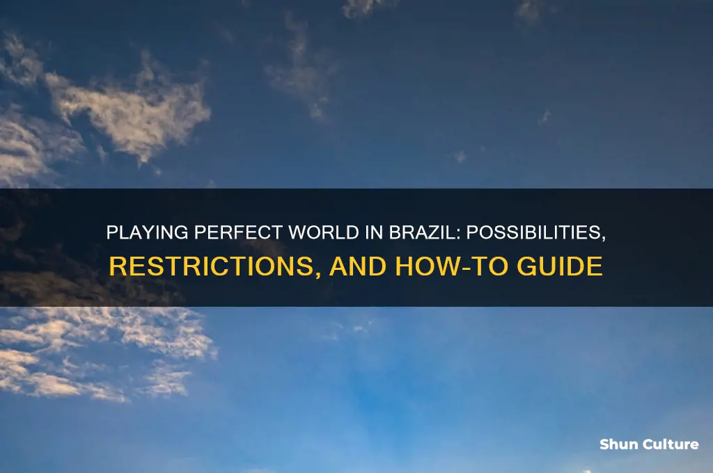 can I play perfect world in brazil
