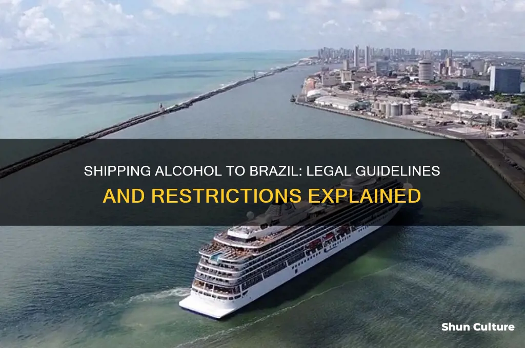 can I send alcohol to brazil