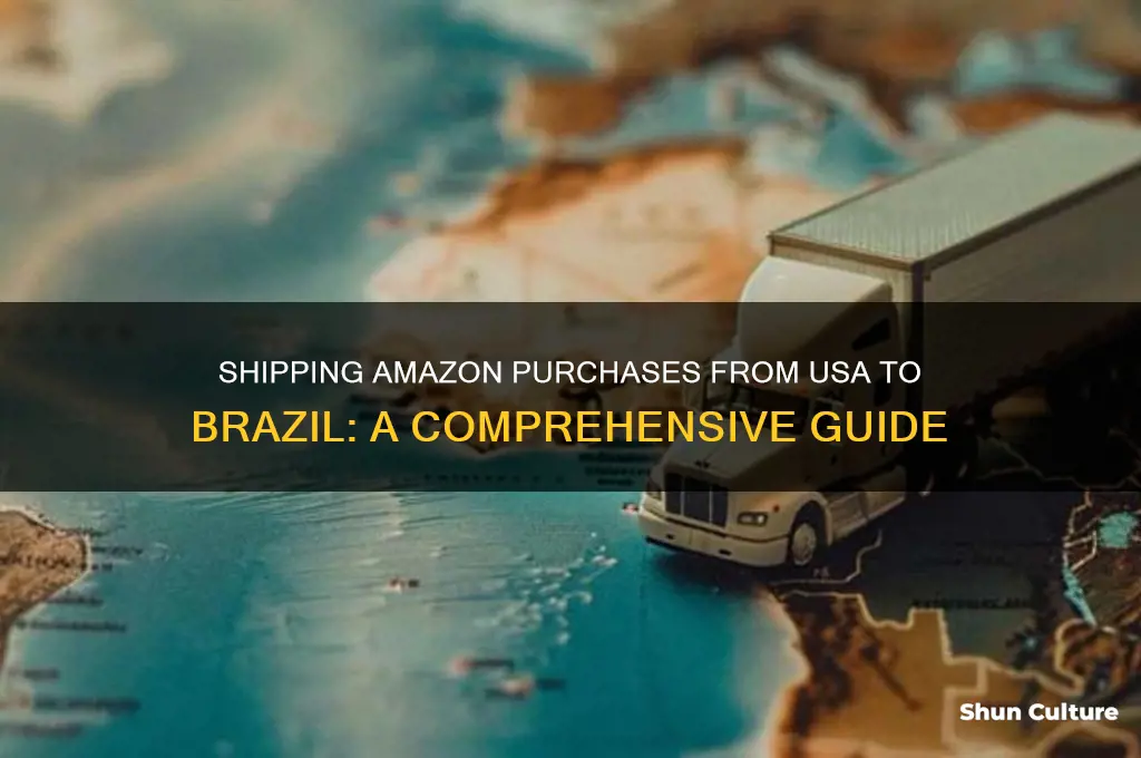 can I send amazon items to brazil from usa