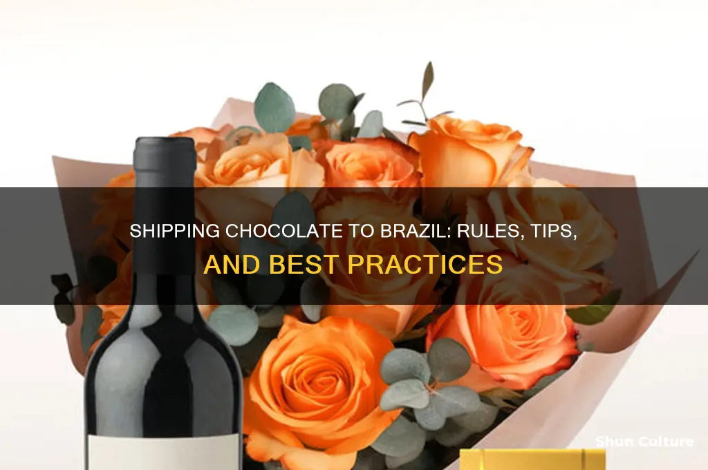 can I send chocolate to brazil